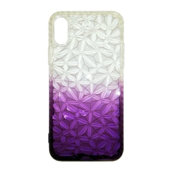 Back Cover Slim Diamond For Iphone X - Purple