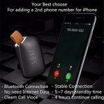 Ikos Bluetooth Dual SIM Adapter Compatible with iPhone