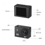 Camera 4K Sports Action WIFI 30m Water Resistant