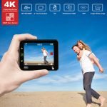 Camera 4K Sports Action Touch Screen WIFI 30m Water Resistant