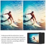 Camera 4K Sports Action Touch Screen WIFI 30m Water Resistant