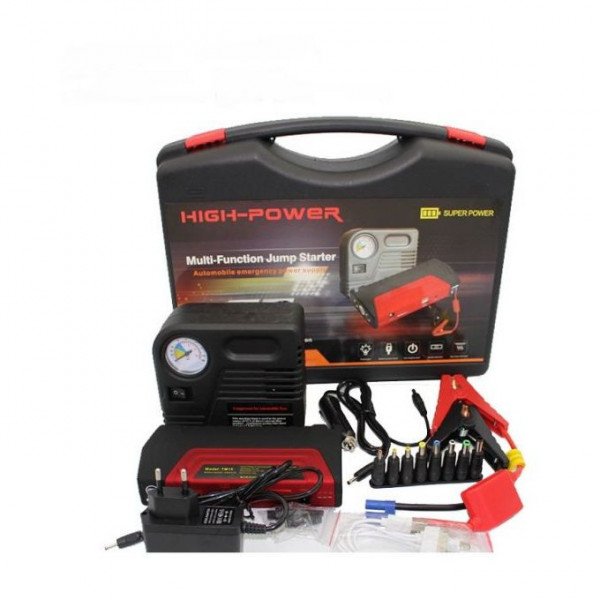 1-1-30-600x600 Power bank for car Multi Function 50800mAh Red Color - Image 1