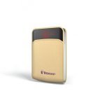 Reman Power Bank 10000mAh With 3 Input Type C, Micro,iPhone Gold Color - Image 4