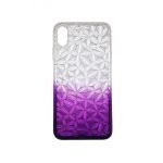 Slim Diamond Back Cover For Iphone XSMAX - Purple