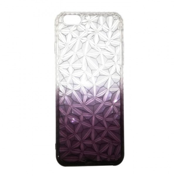 1-64-600x600 Slim Diamond Back Cover For Iphone 6 Plus Dark Purple - Image 1