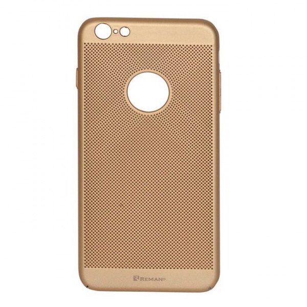 1-96-600x600 Reman Breathable Ultra Slim Case For iPhone 6 Plus - Gold - Image 1