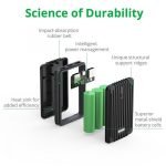 Zendure A3 Power Bank 10000mAh For IPhone & Android Black Color - Image 3