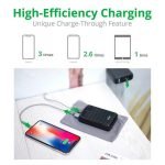 Zendure A3 Power Bank 10000mAh For IPhone & Android Black Color - Image 2