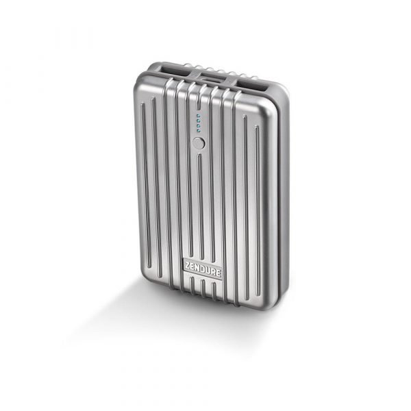 10000a3c-7-600x600 Zendure A3 Power Bank 10000mAh For IPhone & Android Silver Color - Image 1