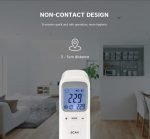 ⁦ترمومتر رقمي JOYROOM بالأشعة تحت الحمراء وعدم الاتصال المباشر قراءة سريعة شاشة LCD وذاكرة لتخزين القرائات⁩ - الصورة ⁦8⁩