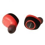 Reman Bluetooth Earphone Against Sweating With Sporty Charging Case Orange Color - Image 4