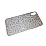 Slim Diamond Back Cover For Iphone XSMAX - Transparent - Image 2