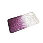 Slim Diamond Back Cover For Iphone XSMAX - Dark Purple - Image 2
