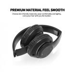 L150 Wireless Bluetooth Headset – Microphone – FM Radio – Memory Card Slot – Foldable Compatible with mobile and computer Black color - Image 7