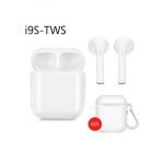 i9S TWS Earphone Bluetooth 5.0 for IPhone & Andriod White Color