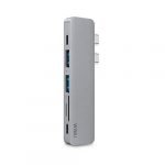 WIWU MacBook Pro Hub Adapter 7in1 for MacBook - Gray
