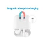 i9S TWS Earphone Bluetooth 5.0 for IPhone & Andriod White Color - Image 4