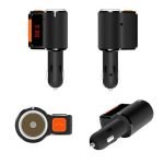 Fm Transmitter Car With Charger Car Mp3 Player With 2USB Charger & lighter - Image 4