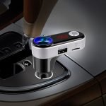Fm Transmitter Car With Charger Car Mp3 Player With 2USB Charger & lighter - Image 6