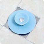 Silicone Bathtub Drain Plug Cover And Strainers - Blue - Image 6