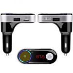 Fm Transmitter Car With Charger Car Mp3 Player With 2USB Charger & lighter - Image 5