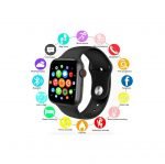 Smart Watch M3 Full Touch Screen, Massages & Calls Compatible with Android and iOS Black Color - Image 4