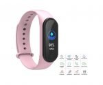M5 Smart Watch Touch Screen Compatible with Android and iOS - Pink - Image 2