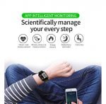 ⁦ساعة ذكية F9 شاشة كاملة تعمل باللمس – رسائل ومكالمات – متوافق مع نظامي Android و iOS لون أسود⁩ - الصورة ⁦7⁩