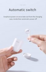 JOYROOM JR-SP1 Single Wireless Bluetooth Earphone for IPhone & Andriod White Color - Image 11
