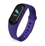 M5 Smart Watch Touch Screen Compatible with Android and iOS - Purple - Image 2