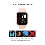T500 Smart Watch Full Touch Screen, Massages & Calls Compatible with Android and iOS Gold Color - Image 5