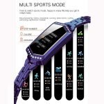 B78 Smart watch Touch Screen Compatible with Android and iOS - Purple - Image 7