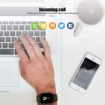 F9 Smart Watch Full Touch Screen, Massages & Calls Compatible with Android and iOS Black & Gray Color - Image 7