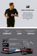 Dacom K6H Earphone Bluetooth 4.2 for IPhone & Andriod Black Color - Image 10