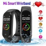 M4 Smart Watch Touch Screen Compatible with Android and iOS - Black - Image 7