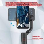 ⁦حامل و مثبت محمول ثلاثي المحاور للهاتف الذكي للتصوير الاحترافي⁩ - الصورة ⁦7⁩