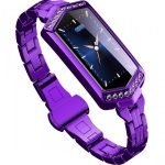 B78 Smart watch Touch Screen Compatible with Android and iOS - Purple - Image 9