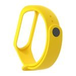 Bracelet silicone for Xiaomi 3 & Xiaomi 4 Watch Band Yellow Color - Image 4