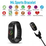 M4 Smart Watch Touch Screen Compatible with Android and iOS - Black - Image 5