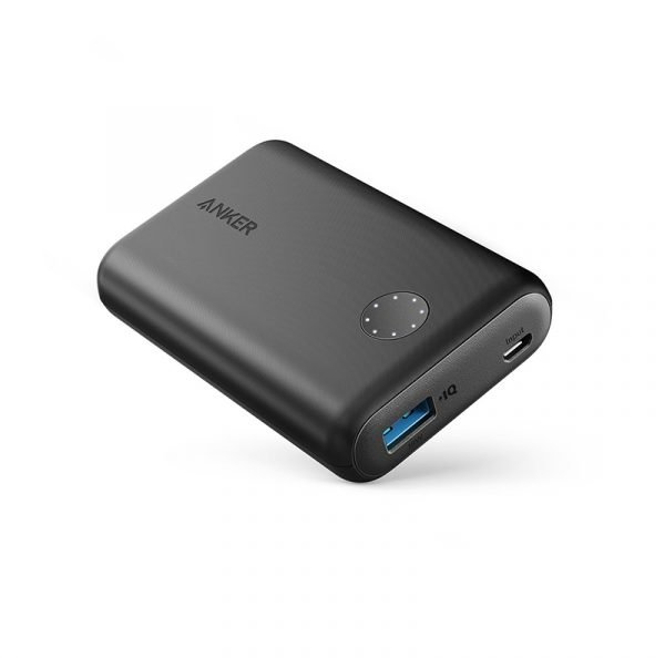 61pqYfJkcYL._SL1500_-1-600x594 Anker Power Bank 10000mAh Power Core 2 Black Color - Image 1