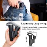 ⁦حامل و مثبت محمول ثلاثي المحاور للهاتف الذكي للتصوير الاحترافي⁩ - الصورة ⁦4⁩