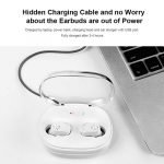 Dacom K6H pro Earphone Bluetooth 5.0 for IPhone & Andriod White Color - Image 3