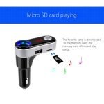 Fm Transmitter Car With Charger Car Mp3 Player With 2USB Charger & lighter - Image 3