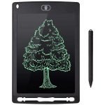 LCD Writing Tablet 8.5 Inch Doodle Pad Portable Electronic Writer Environmental Writing and Drawing Memo Board drawing and writing board with pen and one-click self-scanning Black Color