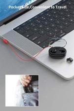 Dacom K6H Earphone Bluetooth 4.2 for IPhone & Andriod Black Color - Image 11