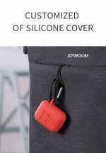 ⁦سماعات JOYROOM JR-T03 بلوتوث شحن لاسلكي للايفون والاندرويد لون أبيض⁩ - الصورة ⁦3⁩