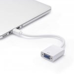 Mini Display Port To Vga Cable Adapter Converter For Macbook - White - Image 3