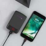 Reman Power Bank 10000mAh With 3 Input Type C, Micro,iPhone Black Color - Image 2