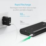 Anker Power Bank 26800mAh 3 USB Ports Power Core Plus & PowerPort+ 1 Quick Charge 2.0 Technology Black Color - Image 5