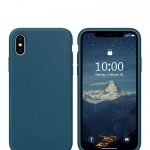 Back Cover For Iphone X - Blue